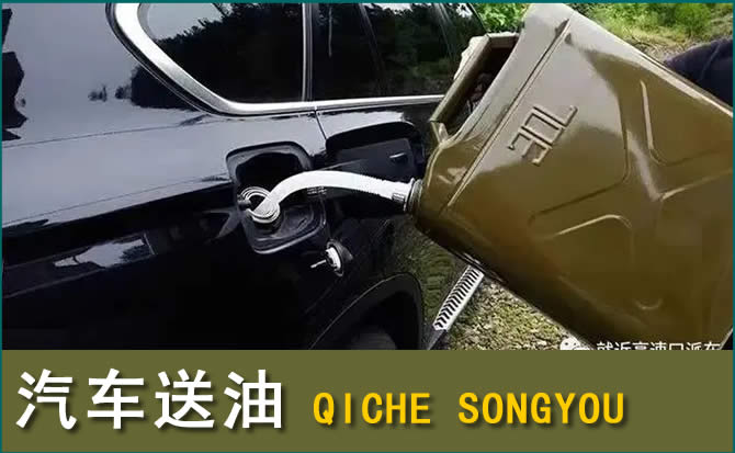 南溪区汽车救援送水案例